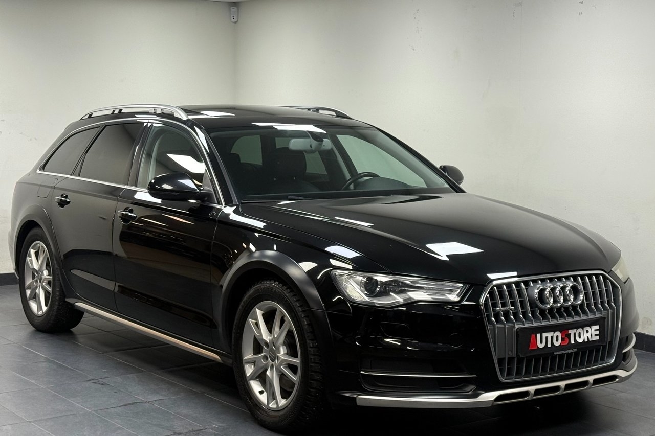 2016 Audi A6 Allroad Q 3.0 TDI V6 *Pano*läder*D-värm*Luft*8200mil