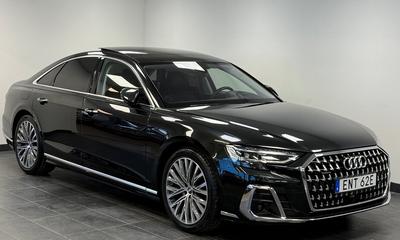 2022 Audi A8 50 TDI Quattro *B&O 3D*Bakaxelstyrning*Pano*Massage*Spe – Diesel, 286 hk