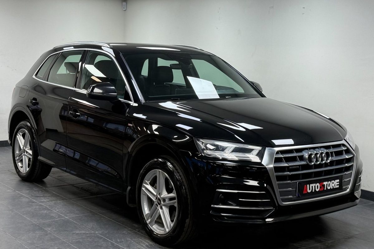 2020 Audi Q5 40 TDI Q S Line *Alpinpkt*Värmare*Cockpit*Matrix*Spec
