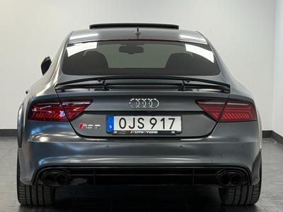 2017 Audi RS7 Performance 4.0 V8 TFSI Q*Carbon*Sv-såld*B&O*keramiska* – bild 8