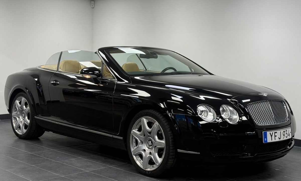 2008 Bentley Continental GTC GTC 6.0 W12 Mulliner 560hk