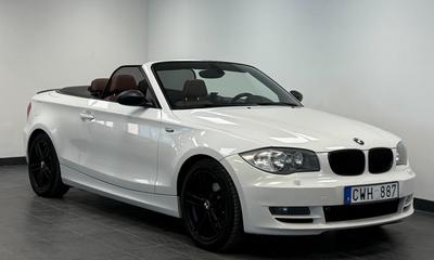 2008 BMW 120 i Convertible Läder fint skick 170hk finans fr. 1050kr/ – Bensin, 170 hk