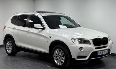 2013 BMW X3 xDrive30d *Pano*HuD*Navi*B-kam*Läder*Drag* Euro 5 – Diesel, 258 hk
