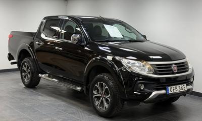 2016 Fiat Fullback Double Cab 2.4 4x4 *Moms*Skinn*Nav*Kamera*D-värm* – Diesel, 181 hk