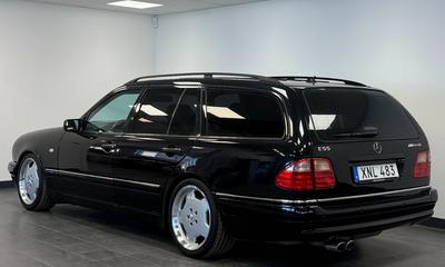 1999 Mercedes-Benz E 55 AMG T Avantgarde Taklucka M-värm Supersprint Euro 3 – bild 2