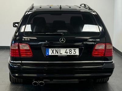 1999 Mercedes-Benz E 55 AMG T Avantgarde Taklucka M-värm Supersprint Euro 3 – bild 8