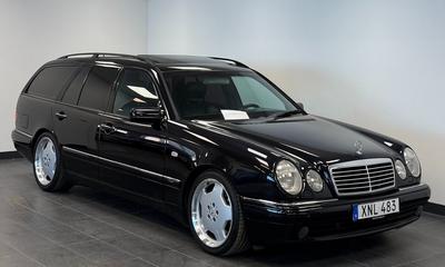 1999 Mercedes-Benz E 55 AMG T Avantgarde Taklucka M-värm Supersprint Euro 3 – Bensin, 354 hk