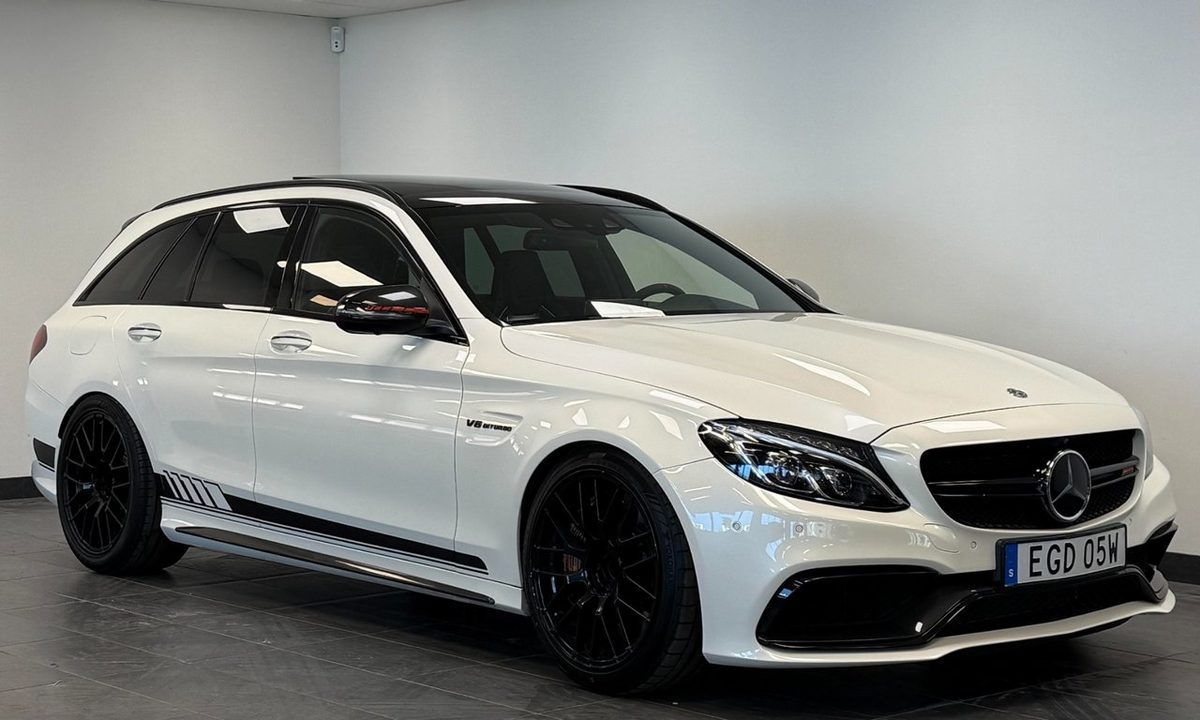 2016 Mercedes-Benz AMG C63 S Edt 1. · Keramiska · Pano · Skal · Burm · 360° · Carbonpkt