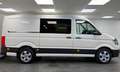 2019 Volkswagen Crafter 35 35 Combi/Twin cabin 2.0 TDI · Moms · LED · 5-sits · Leasebar – bild 4